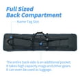 thumbnail image 3 of Sutekus Double Gun Case Range Bag With Divider and Storage Pockets Multifunctional Storage Bag, 47" Black, 3 of 6
