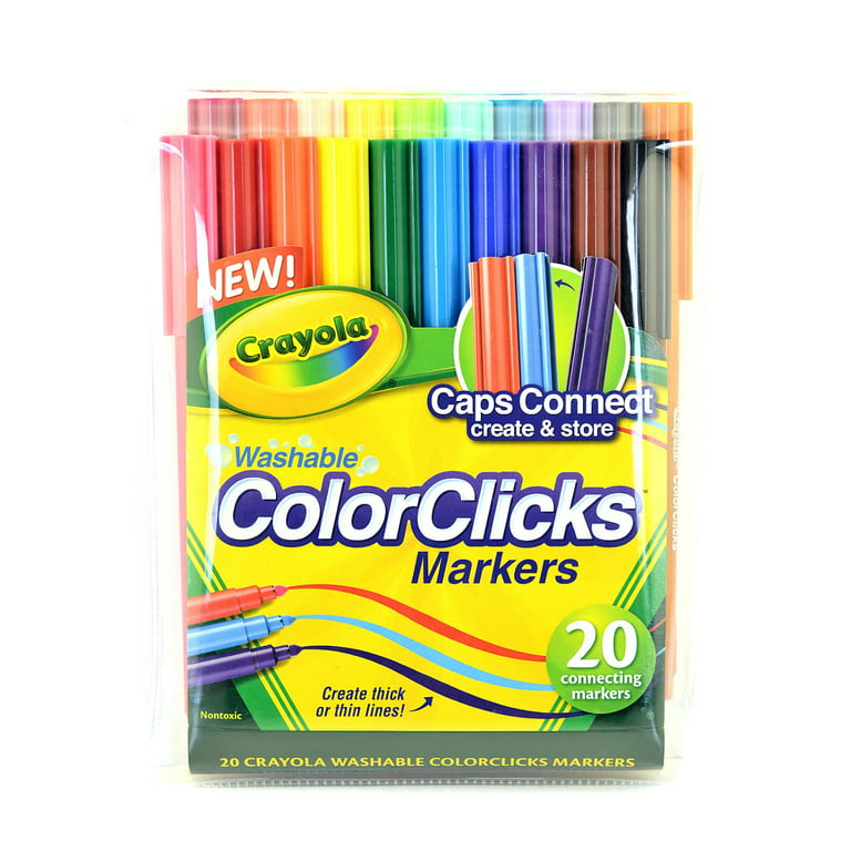 Crayola Color Click Markers 20 Ct