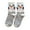 A-White79, variant on Women's Striped Socks Above-Ankle Owl Print Winter Socks Thermal Warm Stylish Holiday Leisure Hosiery
