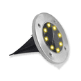 thumbnail image 1 of Luz solar al aire libre, 8 LED 1 paquete Luz solar de enfoque Jardín Impermeable IP65 Luz de césped Decoración Camino Jardín Patio Césped Cálido 4 piezas - Luz blanca cálida ZefeiWu 8390614026551, 1 of 1