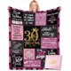 thumbnail image 1 of LHSHID 30th Birthday Gifts for Her with Gifts Box 30 Year Old Birthday Gifts for HerWoman 30th Birthday Decorations Gifts 30th Birthday Gifts Ideas Throw Blanket 30"x40", 1 of 5