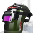 thumbnail image 2 of de soldador Oscurecimiento automático Solar Lens Protección facial eléctrica Radiación Mascarilla Casco de soldadura Gloria  escudo de soldadura eléctrica, 2 of 9