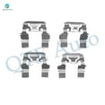 thumbnail image 3 of Set of 8 Front-Rear Ceramic Brake Pad Kit For 2010 2011 Ford Ranger XLT XL Sport, 3 of 7