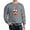 Graphite Gray, variant on CafePress - Triangle Coat Of Arms Sweatshirt - Crew Neck Sweatshirt