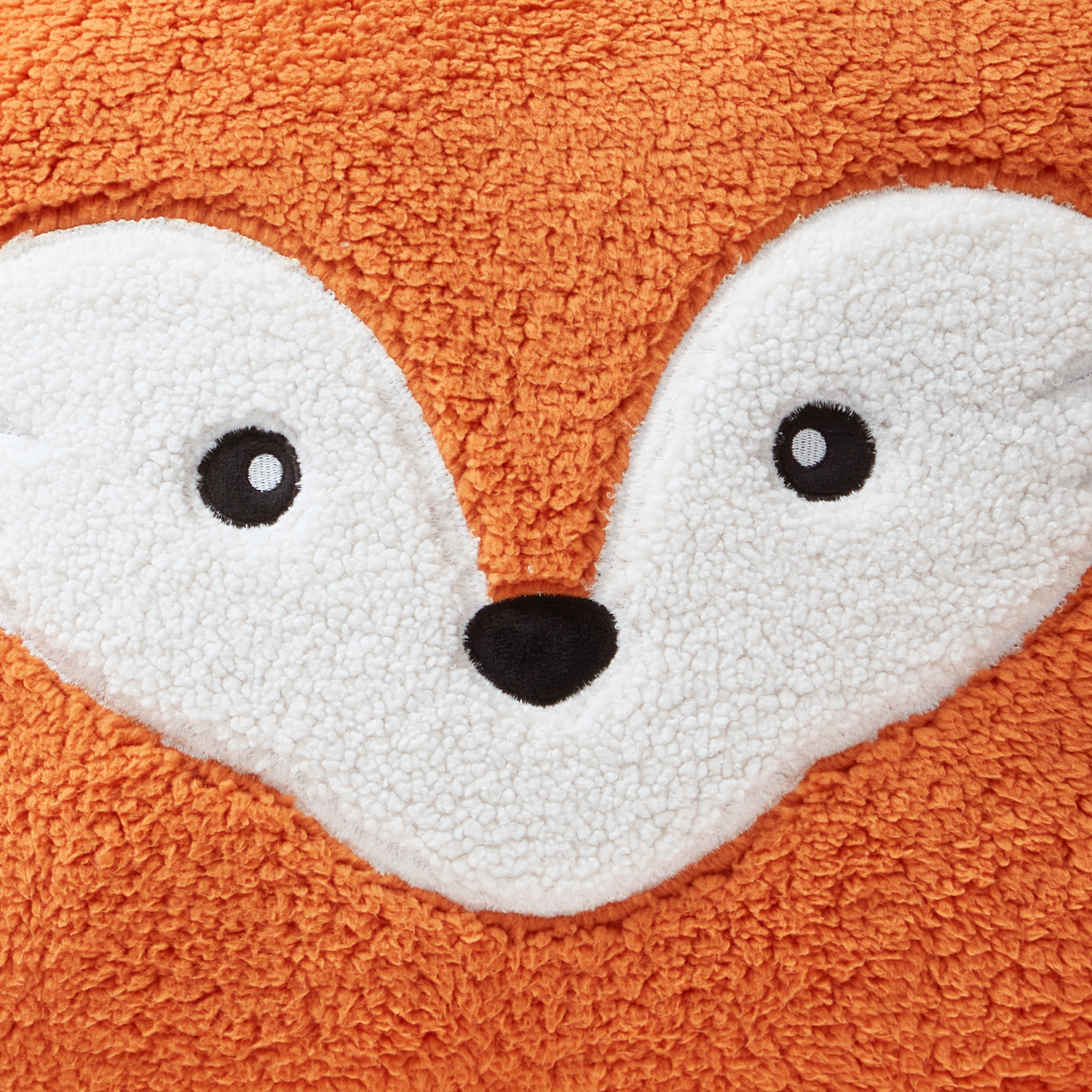 Pawz by Bearpaw Kids Fox Novelty Backrest Lounger Pillow, 20" x 33", Orange, 1 Pillow
