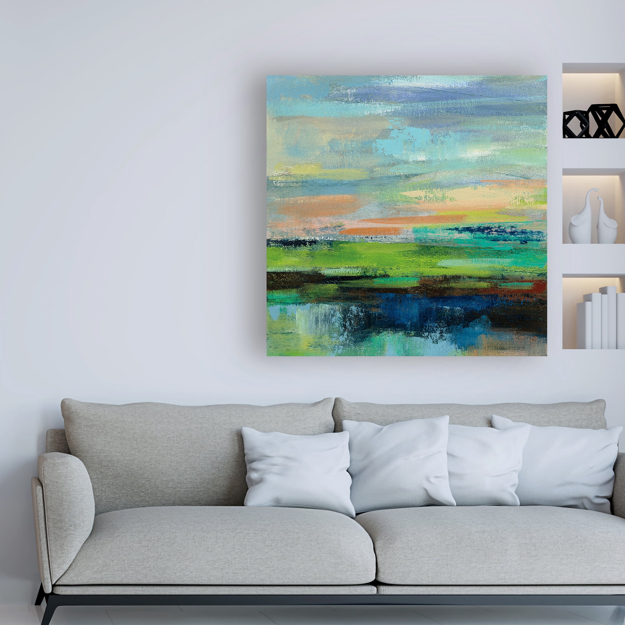 Trademark Fine Art 'Delmar Sunset II' Canvas Art by Silvia Vassileva