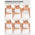 thumbnail image 3 of Vaslanda Strapless Bras for Women Supportive Bandeau Bra Non Slip Wireless No Underwire Bra, 3 of 7