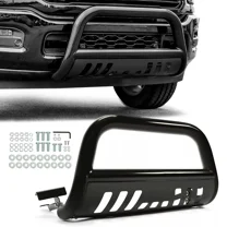 Kojem 3" Bull Bar Push Front Bumper Grille Guard for 2009-2023 Dodge Ram 1500 Black