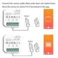 thumbnail image 4 of Amdohai Tuya ZigBee Garage Door Opener Controller Mobilephone APP Remotely Control Compatible with Alexa Google Home for Voice Control Gateways Needed, 4 of 8
