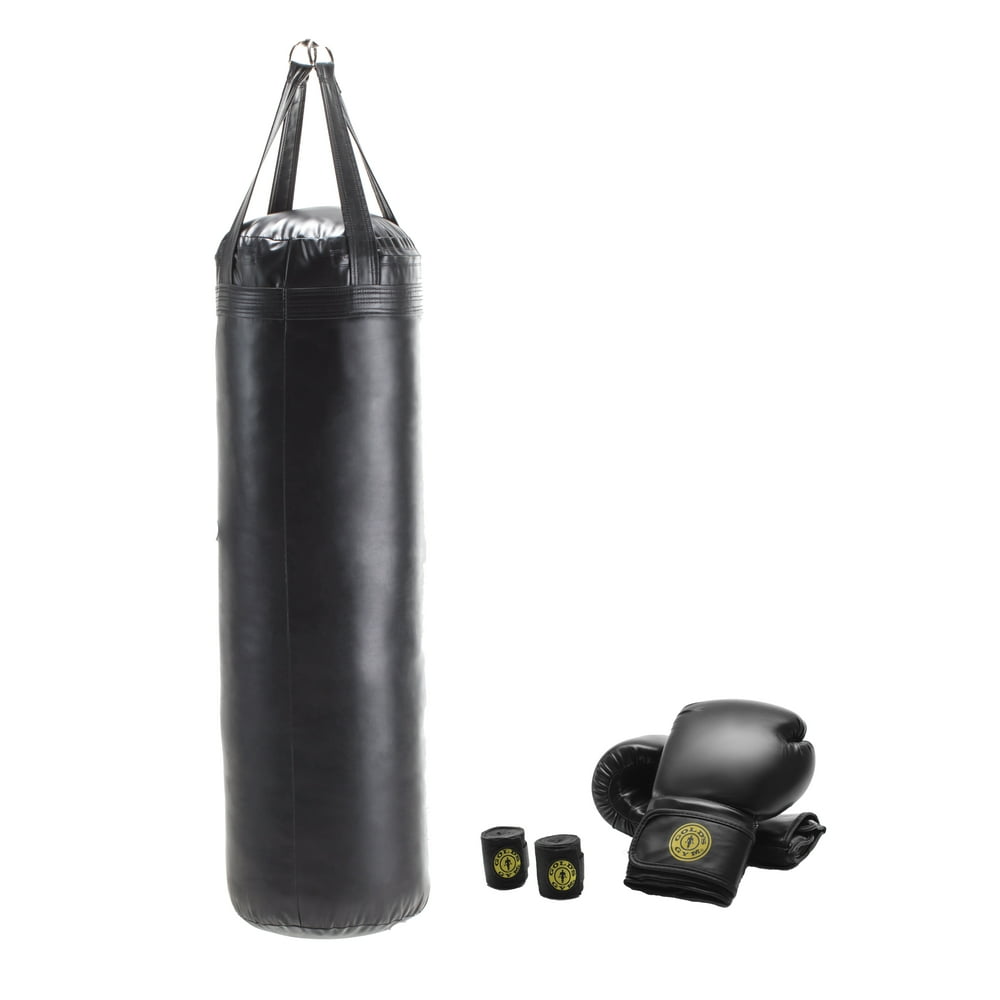 Gold?s Gym 70 Lb. Heavy Bag Boxing Kit with Boxing Gloves