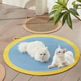 thumbnail image 4 of yingyy Rattan Scratch Pad Mat And Durable For Cat Satisfy Cats Love For Carpet And Pass / Love Brown 40cm, 4 of 6