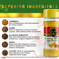 thumbnail image 7 of Caribbean Kitchen Curry Blend (Hot) - 4 Oz 100% All Premium All Natural Ingredients | Healthy Gourmet Spice Blend for All Foods - Kosher, Low Sodium, Non-GMO, No MSG, Gluten-free, Vegan, 7 of 7