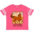thumbnail image 3 of Inktastic 2026 Chinese New Year Horse Boys or Girls Toddler T-Shirt, 3 of 5