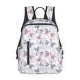thumbnail image 3 of Balery Lilies Flowers Lightweight Backpack for Men and Women - Durable and Water-Resistant, Ideal for School, Work, Travel, and Everyday Use, 3 of 9