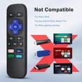 thumbnail image 3 of Pack of 2-Replacement Remote Control for Roku Express, Premiere, and Roku 1, 2, 3, 4 (HD, LT, XS, XD), 3 of 7