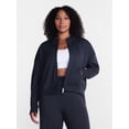 thumbnail image 2 of Athletic Works Women's and Women's Plus ButterCore Hoodie, Sizes XS-4X, 2 of 8