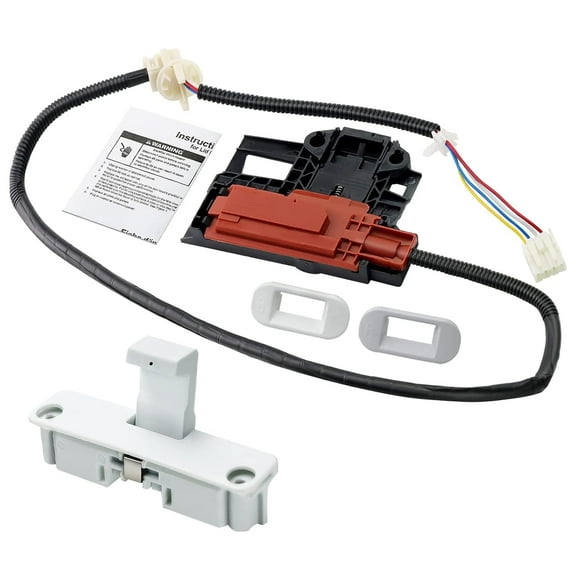 W10404050 W10238287 Washer Lid Lock Latch Switch Assembly Fit for Whirlpool Kenmore Amana Crosley Washing Machine Replace AP5263307 W10744659 PS349762