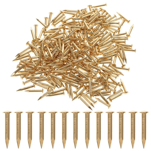 WORGEOUS Thin Nails for Wood Copper Decorative Craft Nails Woodworkers Office Use 1 Pack