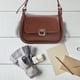 thumbnail image 3 of Monederos para mujer Bolso de hombro Lindo clutch Diseñador Bolsos de mano Bolso cruzado de cuero Bolso hobo Café:;:;, 3 of 5