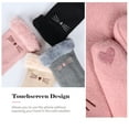 thumbnail image 3 of Guantes de invierno para mujer Guantes con pantalla táctil Guantes de esquí a prueba de viento Guantes suaves y cálidos para correr al aire libre Ciclismo Ciclismo Conducir Senderismo yeacher estándar, 3 of 6
