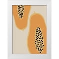 thumbnail image 1 of Artographie Studio 24x32 White Modern Wood Framed Museum Art Print Titled - Papaya Fruit, 1 of 4