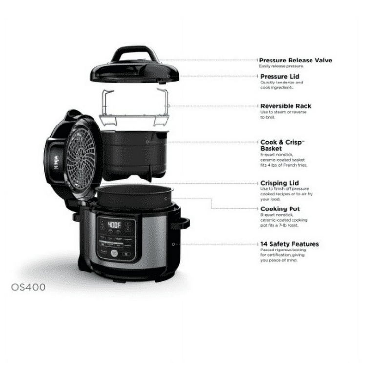 Ninja Foodi 8 Quart XL Pressure Cooker Air Fryer Multicooker Stainless -  Costless WHOLESALE - Online Shopping!