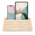 thumbnail image 1 of Teclado Bluetooth Macally para tableta iPad iPhone Boba Brown, 1 of 7