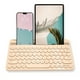 thumbnail image 1 of Teclado Bluetooth Macally para tableta iPad iPhone Boba Brown, 1 of 7