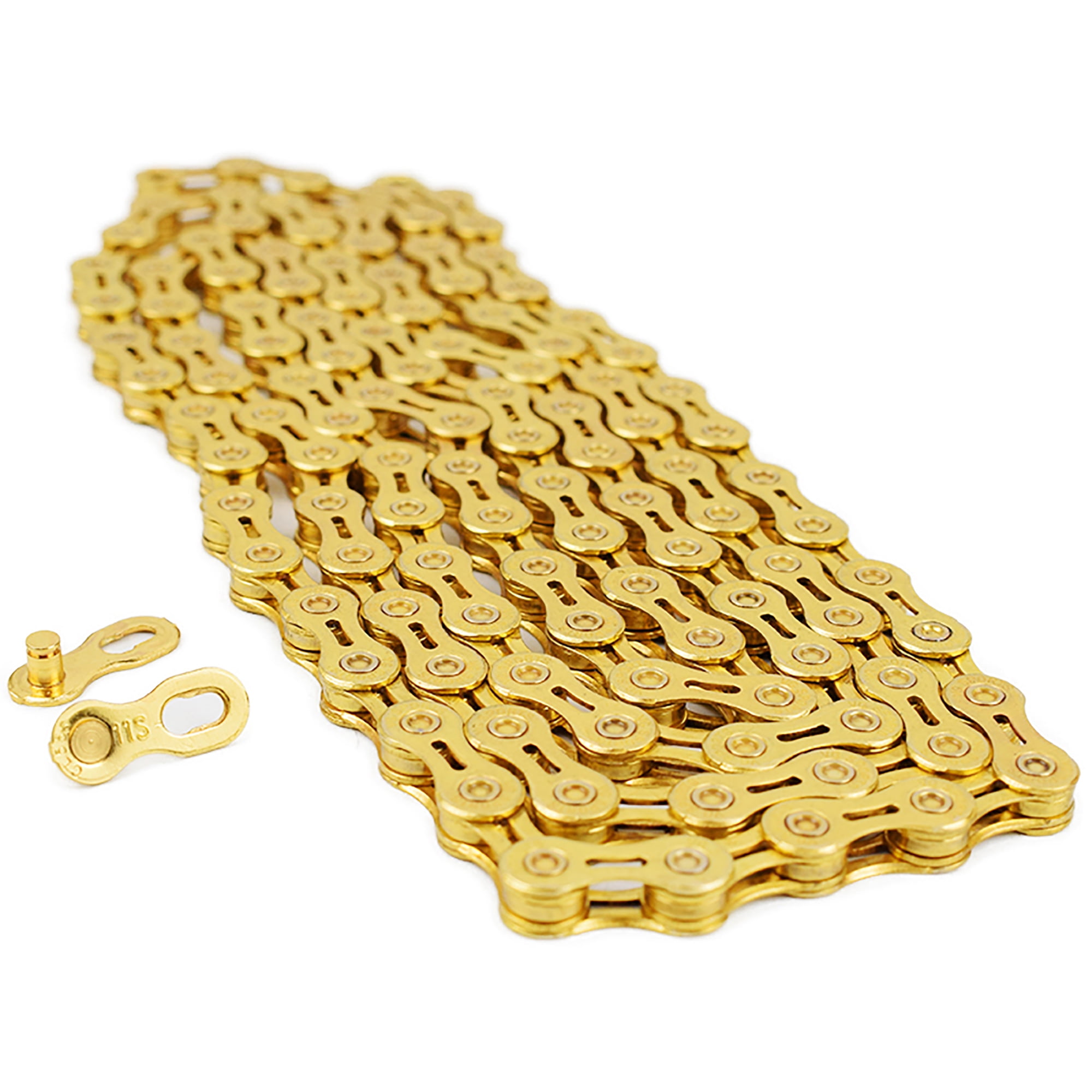 colored mountain bike chain