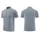 thumbnail image 3 of pstuiky Camisas de verano para hombre, de color sólido, transpirables, de malla elástica, ajustadas, cómodas, deportivas, informales, con cremallera, de manga corta y cuello redondo, 3 of 3