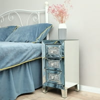 Mirrored Nightstands Walmart Com