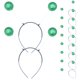 thumbnail image 3 of BRIGHTFUFU 10 Uds. De diademas de alienígenas, diademas de antena, bolas de primavera, accesorios creativos para disfraces de alienígenas, 3 of 7