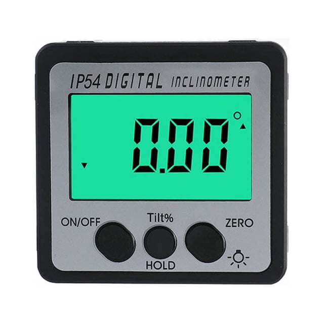 Transportador de inclinómetro Digital preciso IP54 buscadores de ángulo de nivel a prueba de agua herramienta de medición electrónica trabajo Equipos de laboratorio e instrumentos Luz verde Scienceny TO010236-02