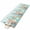 Green Red, variant on Runner Rug 2'x6', Summer Coastal Washable Non-Slip Hallway Runner Rugs, Watercolor Corals Shells Starfish Green Plaid Bedside Rugs Floor Mats Carpet Runners for Kitchen Bathroom Laundry Room