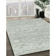 thumbnail image 2 of Ahgly Company Indoor Round Contemporary Gunmetal Gray Abstract Area Rugs, 6' Round, 2 of 6