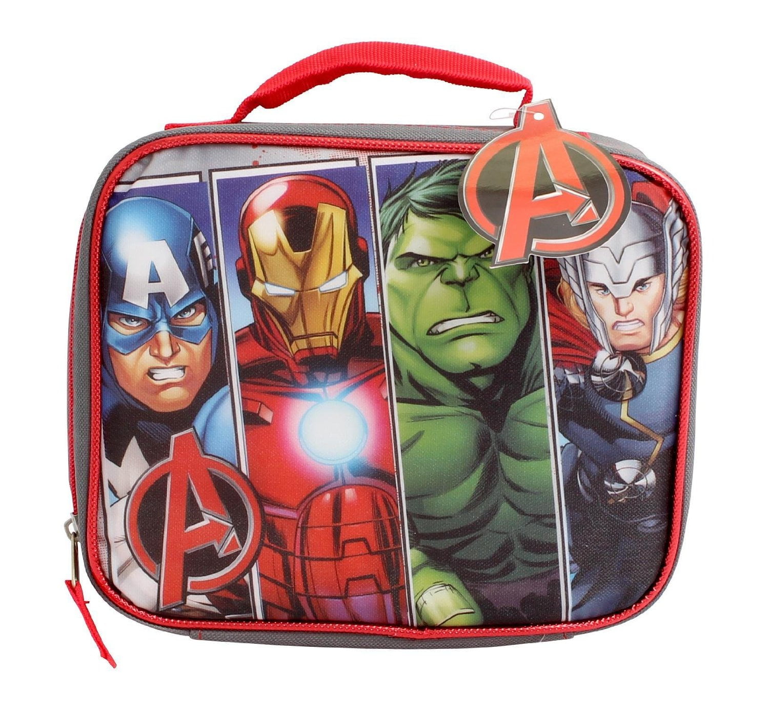 Hulk Challenge-3D Lunch Bag, Green, 25.5 X 20 Cm