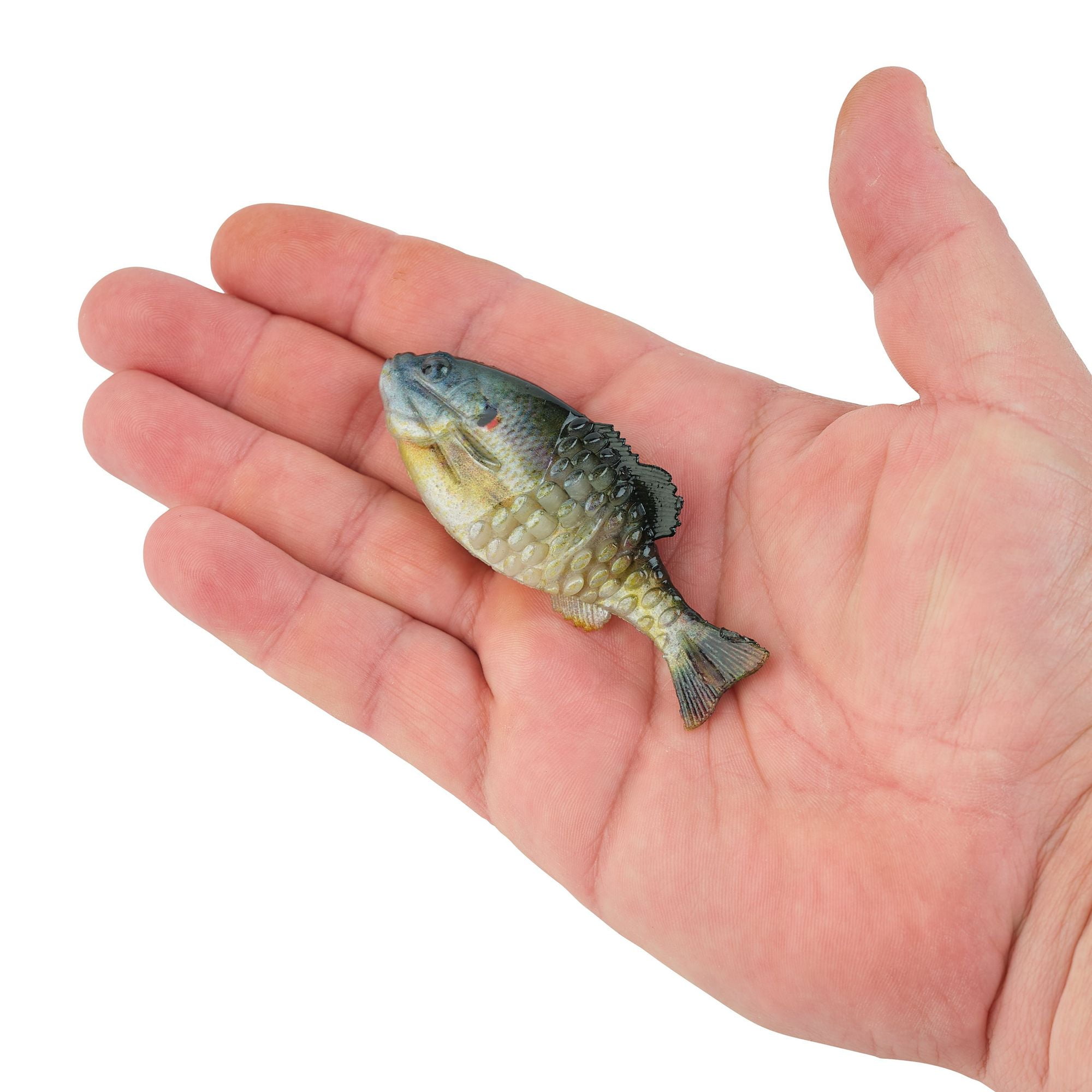 (3 pack) Berkley PowerBait Gilly, 90 mm, HD Sunfish, Swimbait Soft Bait