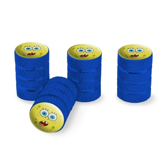SpongeBob Surprise Face Tire Rim Wheel Aluminum Valve Stem Caps