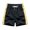 Yellow, variant on Satingcolo Men's Fashion Athletic Color Block Shorts, Loose Elastic Waist Casual Summer Beach Shorts with Pockets
