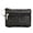 Black, variant on Stylish Women's Zipper Pouch for Keys and Cards Secure Compact Purse with Detachable Ring