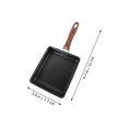 thumbnail image 2 of 1PC Tamagoyaki Pan Square Non-stick Omelette Egg Cooking Pan Kitchen Tool, 2 of 8