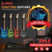 6-String Electric Guitar Kit- Includes Amplifier with Accessory Kit