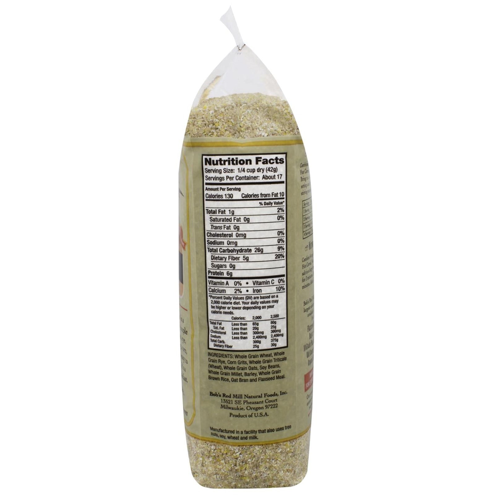10 grain cereal mix