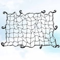thumbnail image 3 of Nishuna Cargo Net Luggage Rack Universal Net Cover Car Roof Elastic Mesh Fixed Net Outer Car Parts for Car Auto Automobile (Black), 3 of 6