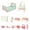 A, variant on LYINGF 1:12 Miniature Dollhouse Furniture Set - DIY Assemble Decorations for Bedroom Scenes, Parent-Child Interaction Props for Kids Ages 4+ Creative Play