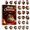 Red, variant on 24PCS 1.46In Forest Animal Acorn Ornaments Christmas Advent Calendar-2D Acrylic Cozy Forest Christmas Ornaments with Pinecone Animal Decor,Xmas Tree Decorations,Hanging Ornaments for Holiday Decor