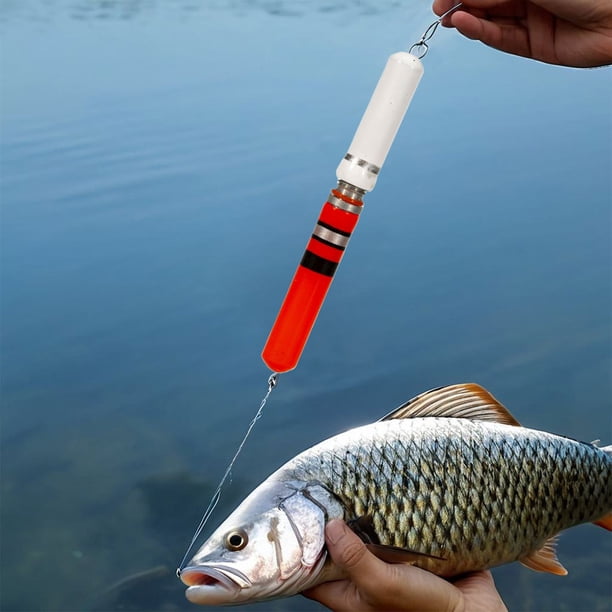 Palo luminoso para pesca, flotadores luminosos LED impermeables, palo de luz electrónico portátil, cola de pesca flotante, accesorios de equipo de pesca