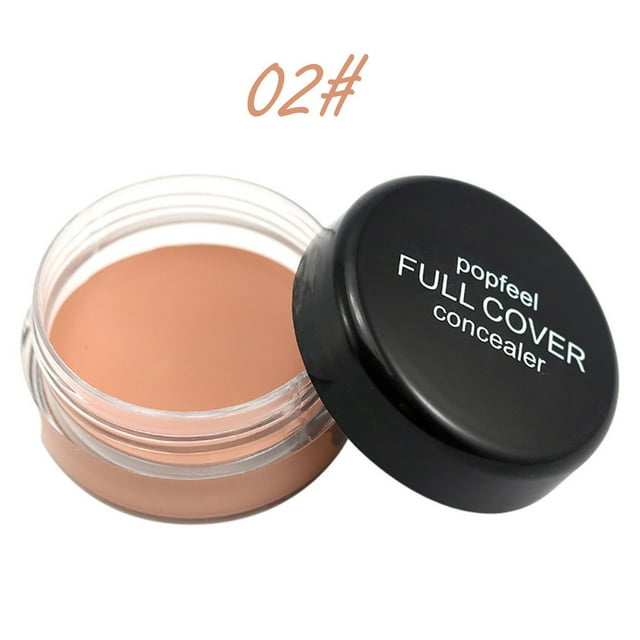 Xihbxyly Paleta de Correctores Popfeel, Maquillaje Cremoso de Acabado Natural, Cobertura de Ojeras, Fórmula Hidratante, Larga Duración, Tamaño 6 X 6 X 2 Cm, 14 G, Imprescindible para Maquillaje Diari
