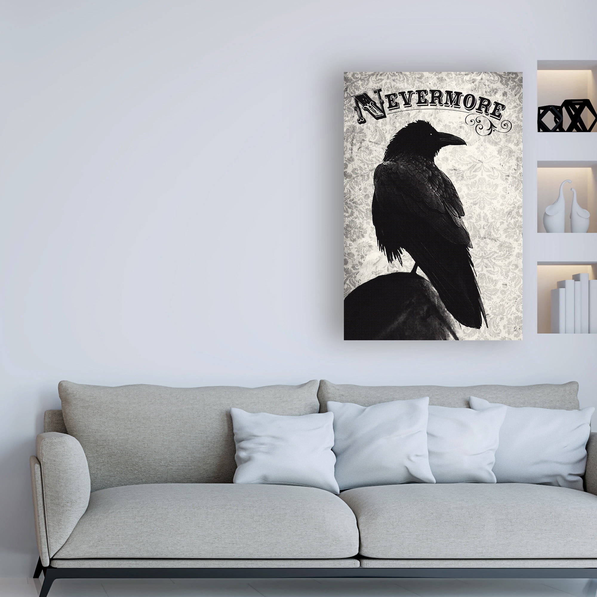 Trademark Fine Art 'Nevermore Black River' Canvas Art by Michael Buxto