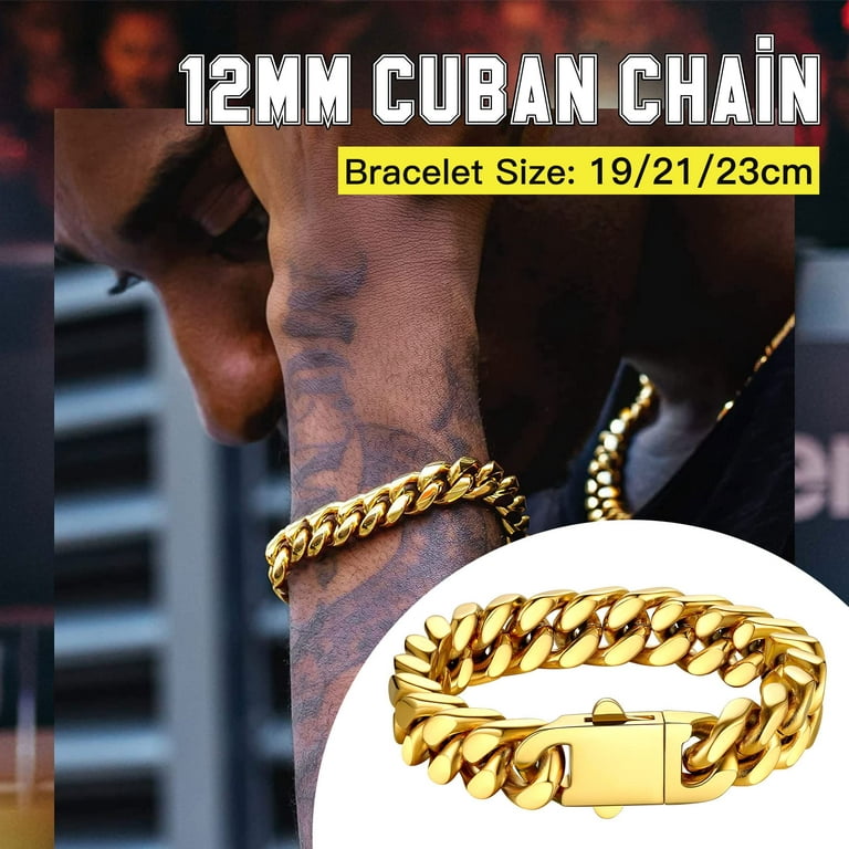 18K Gold Miami Cuban Bracelet
